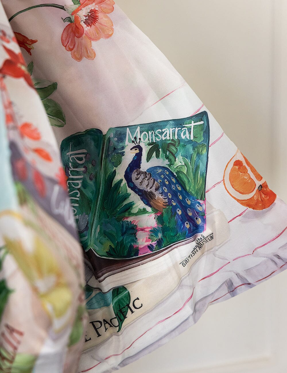 Poppies & Foxgloves - Reusable Large Shopping Bag