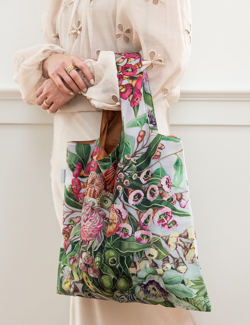 Gum Blossom – Reusable Shopping Bag Shopping Bag Bespoke Letterpress