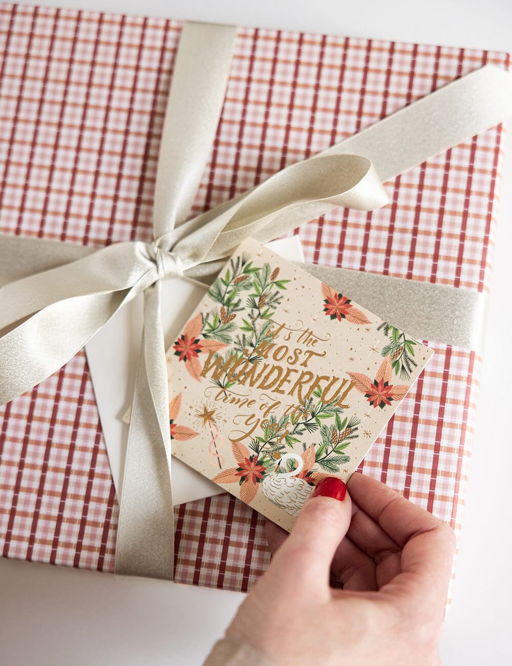 "It's the most wonderful time of the year" Small Christmas Card Christmas Cards Bespoke Letterpress