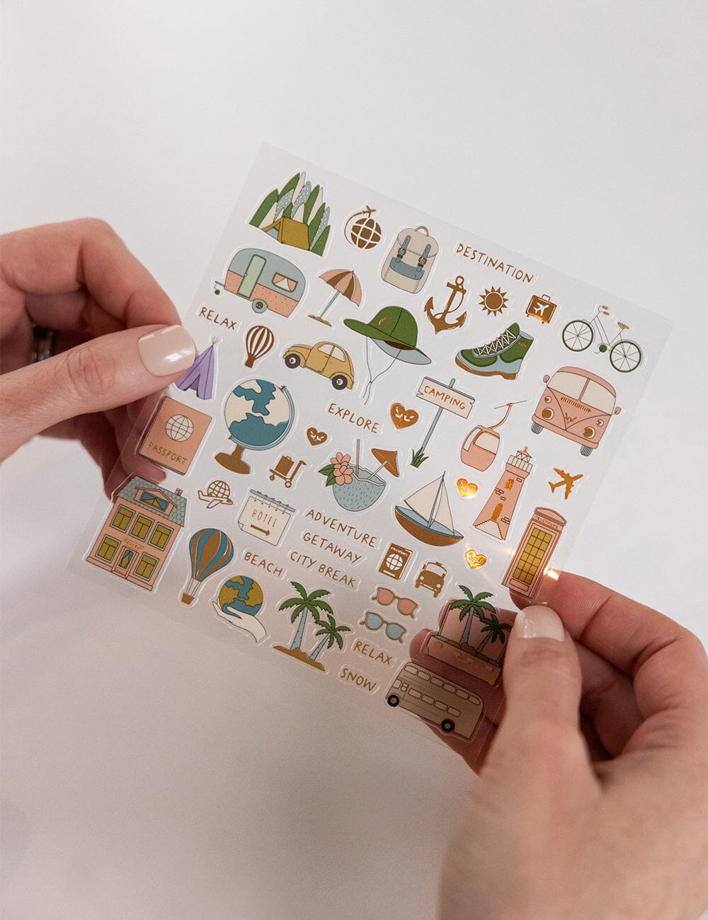 Travel Sticker Sheet