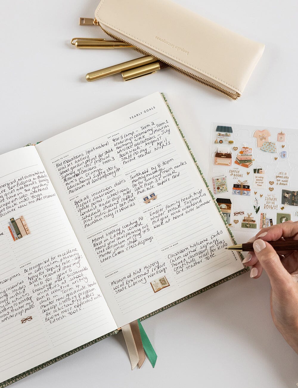 Book Lovers Sticker Sheet