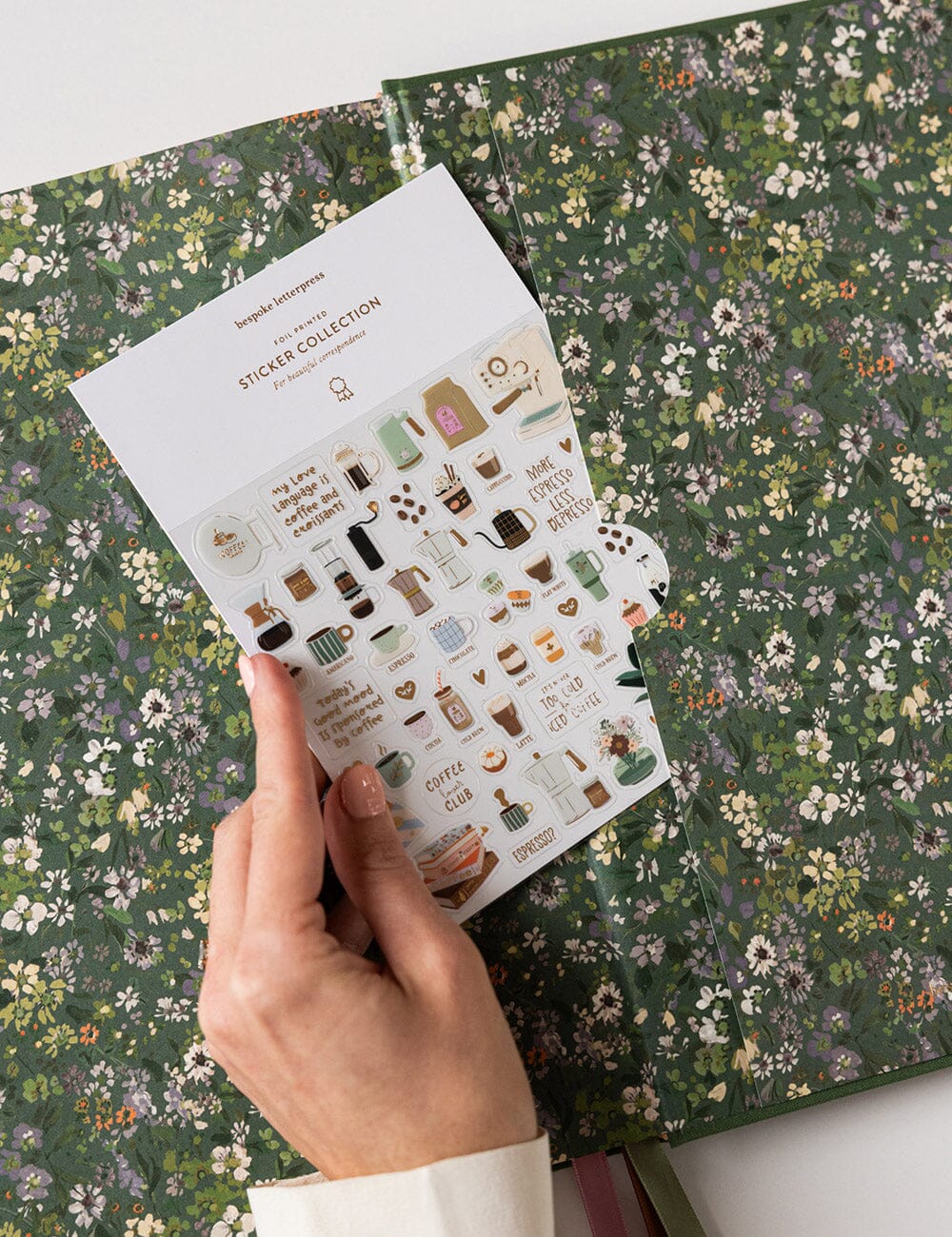 Coffee Lovers Sticker Sheet