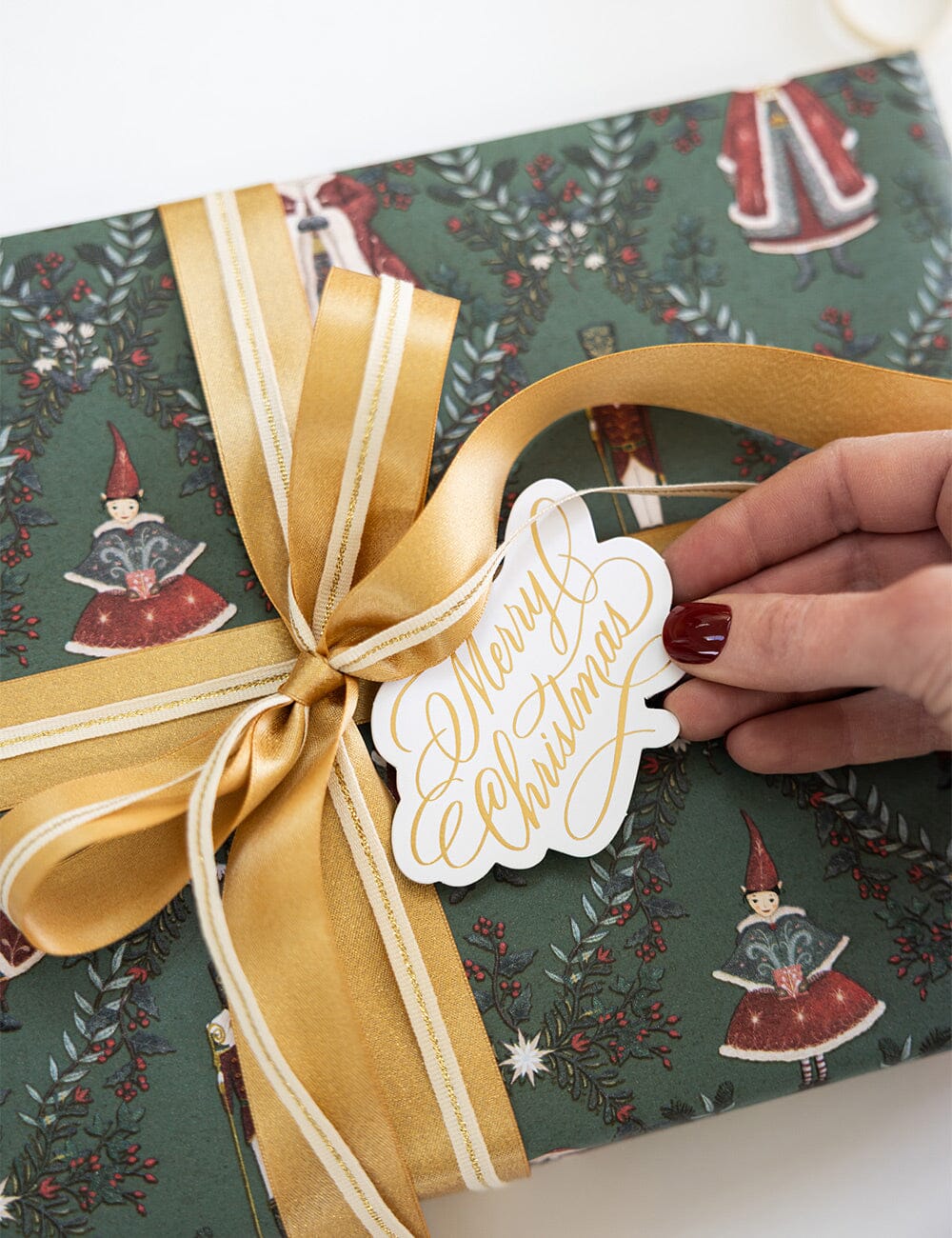 Gold Shimmer Satin Ribbon 30 Meters