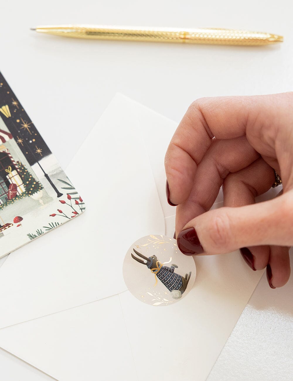 The Christmas Village Sticker Pack - 45 stickers
