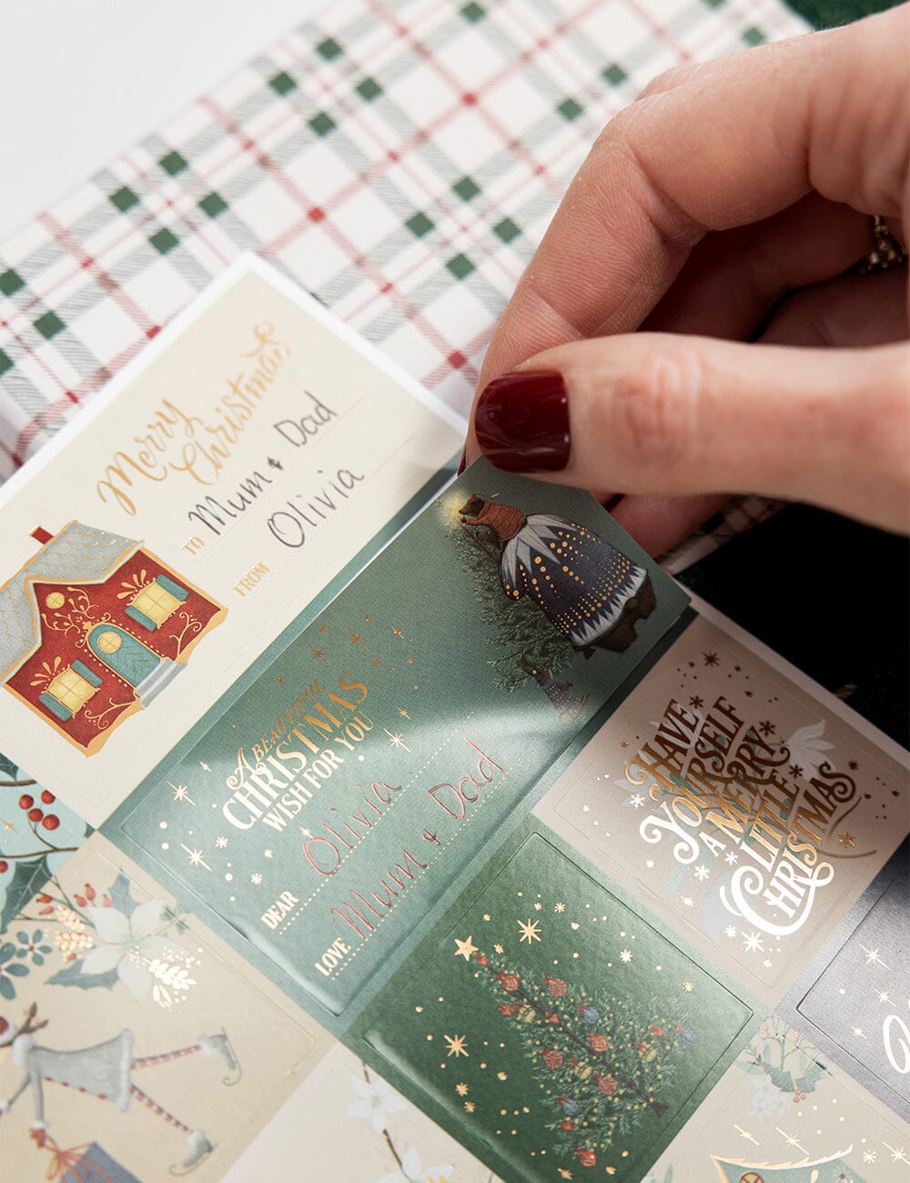 The Christmas Village Sticker Pack - 45 stickers