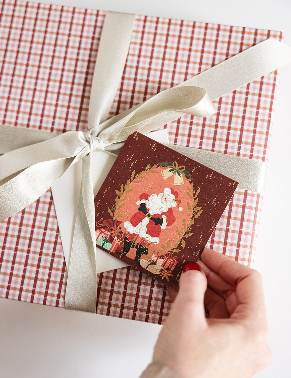 "Santa Claus" Small Christmas Card Christmas Cards Bespoke Letterpress