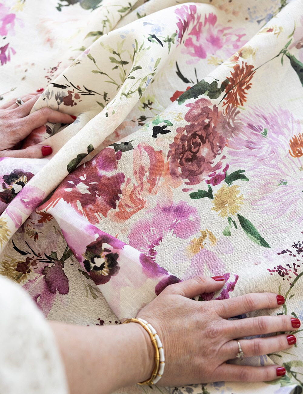 Wildflowers Linen Tablecloth