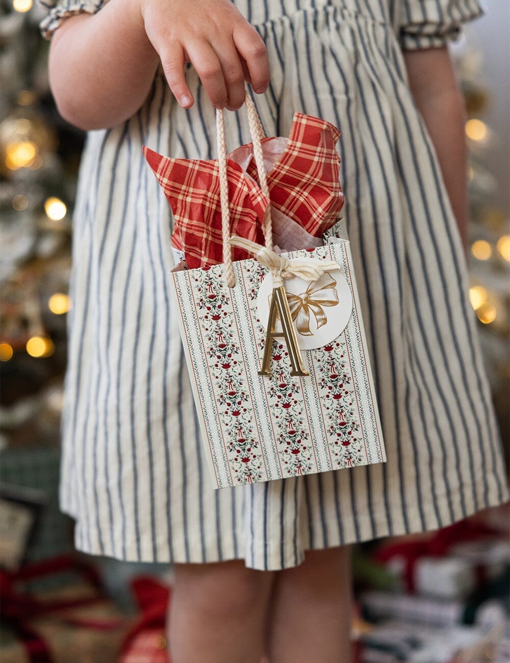 30pk Tissue Paper - Christmas Red Check