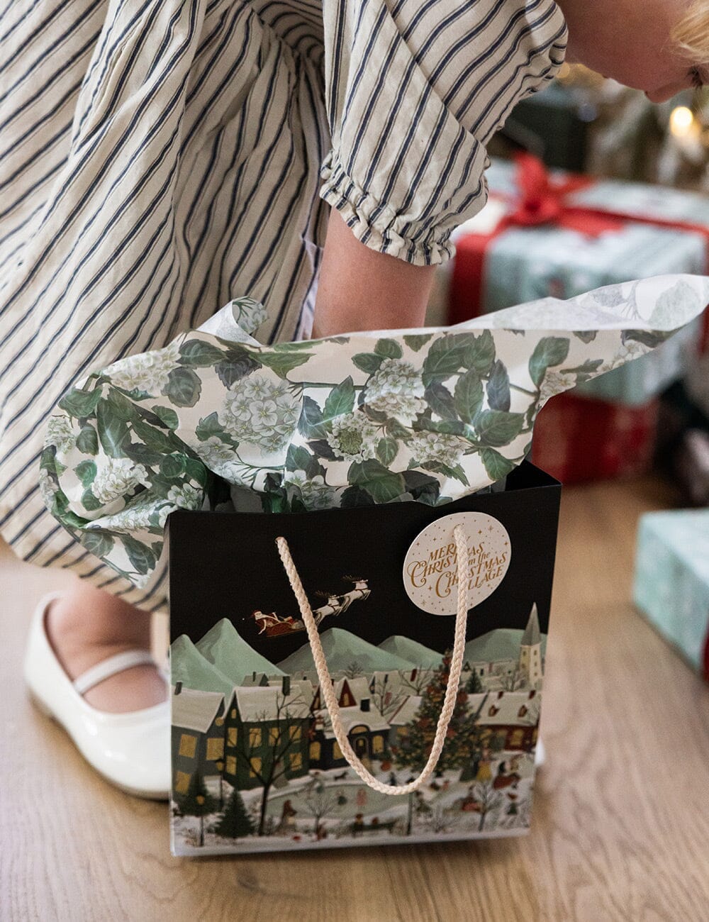 100pk Tissue Paper - Hydrangea