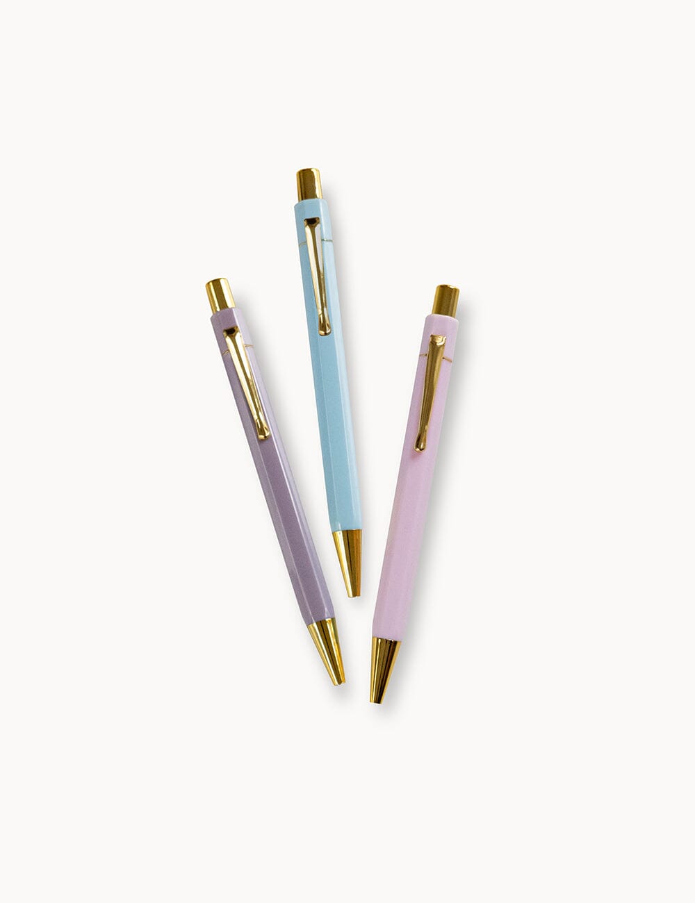 Petal Trio of Pens (Boxed) Pens Bespoke Letterpress