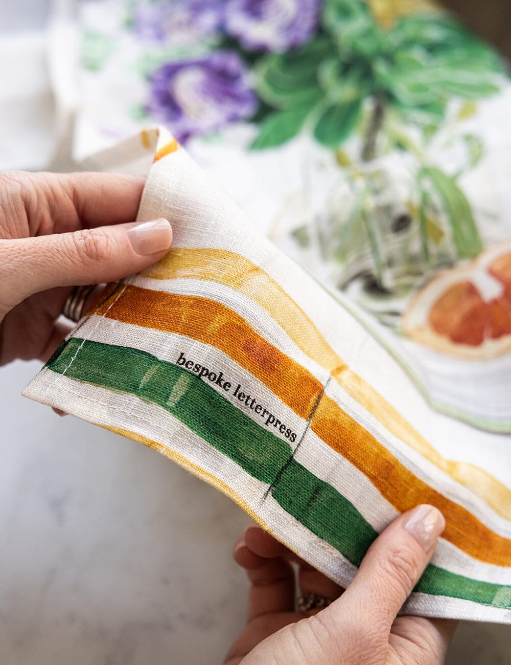 Cockatiel 100% Linen Tea Towel