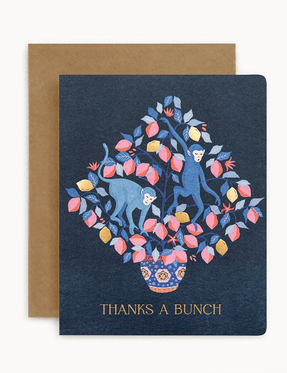 Thanks a Bunch Greeting Card Greeting Cards Bespoke Letterpress