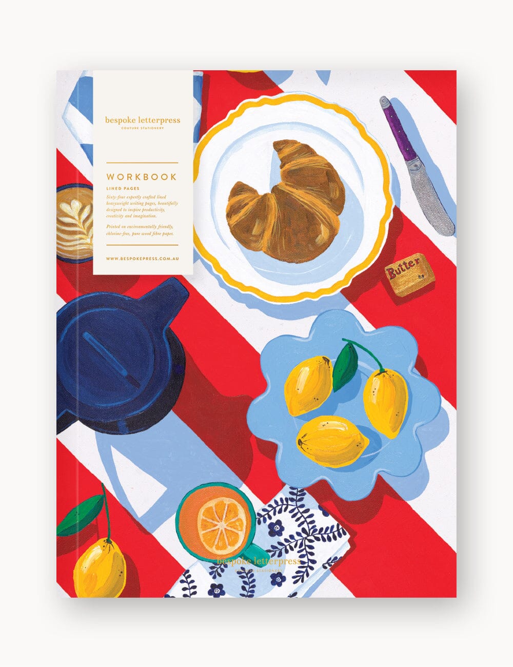 Brunch Workbook Workbook Bespoke Letterpress