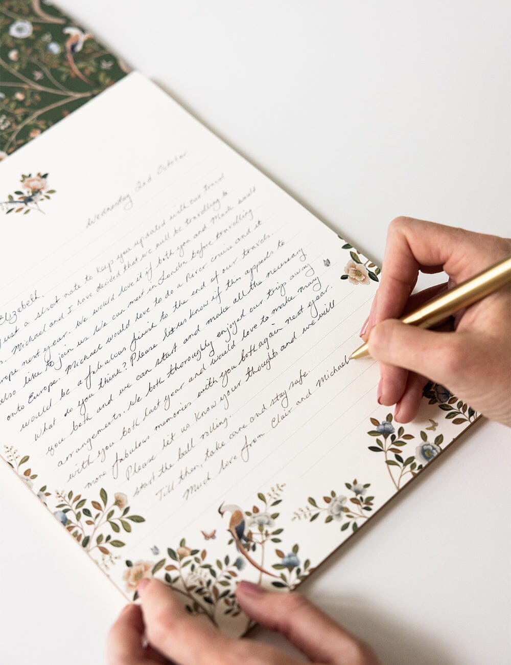 Camellia Tree A4 Writing Pad
