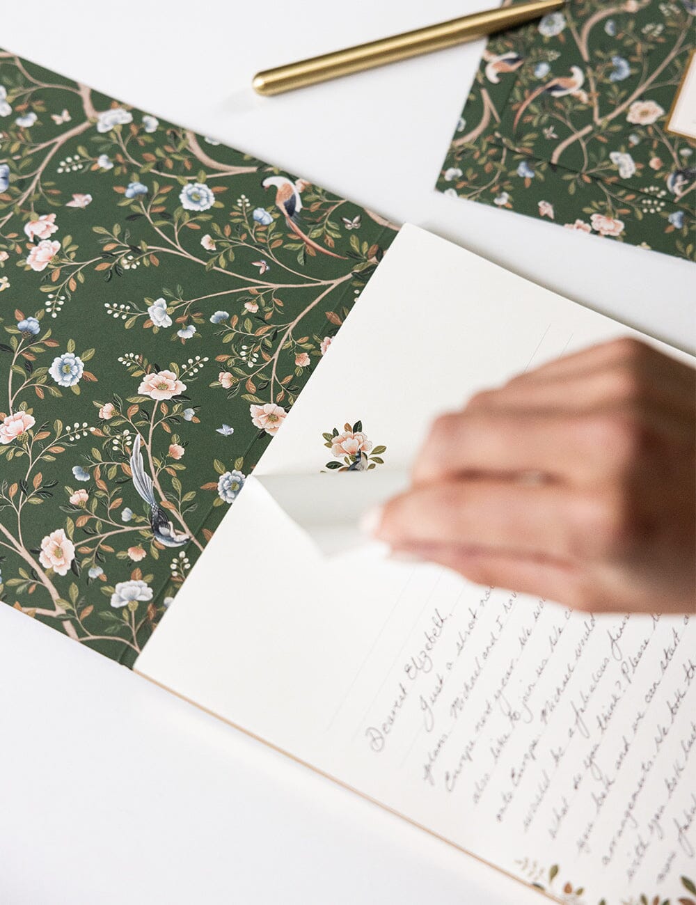 Camellia Tree A4 Writing Pad