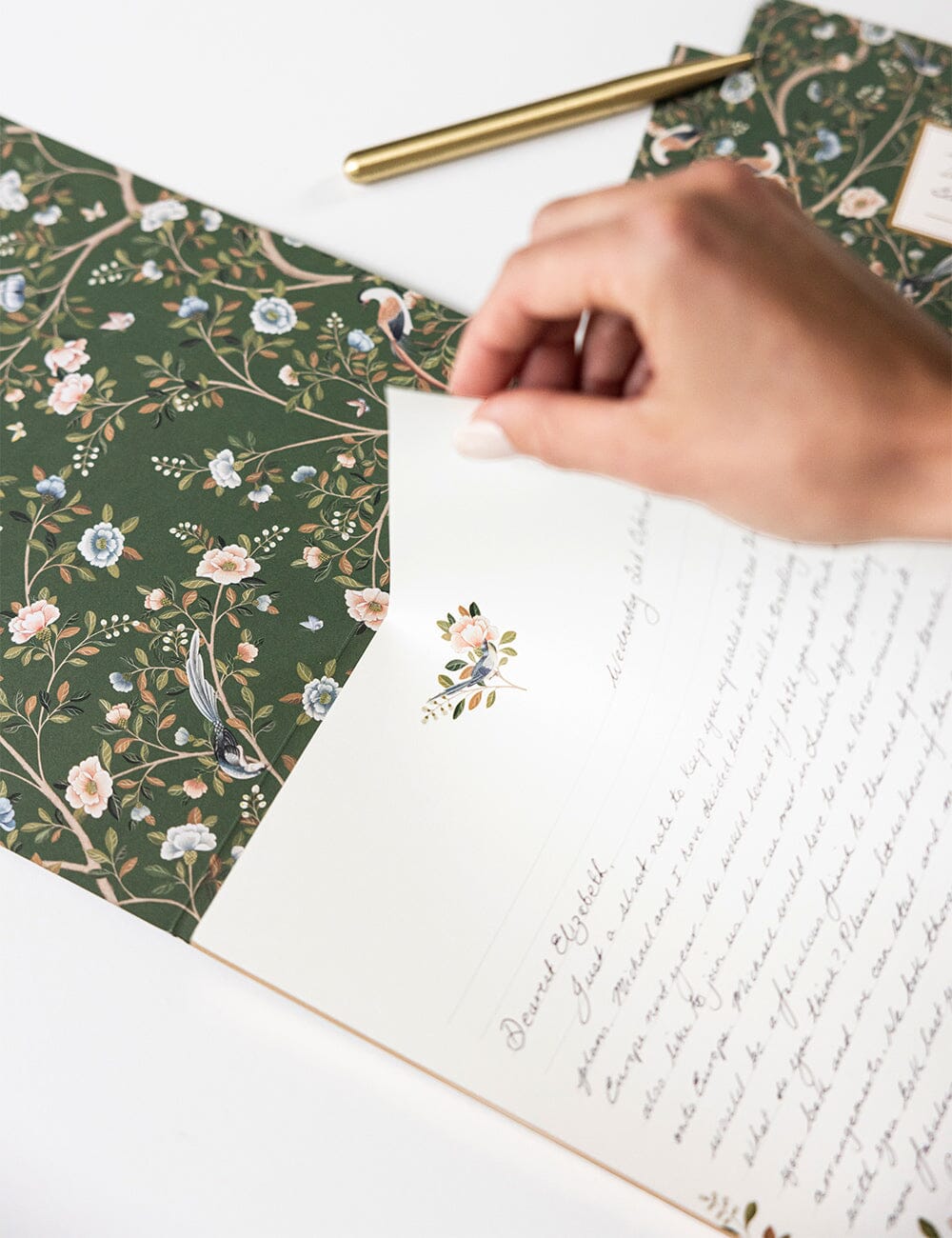 Camellia Tree A4 Writing Pad