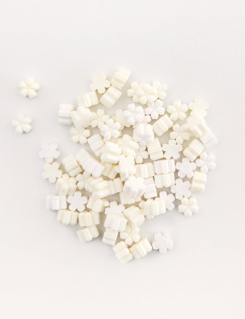Wax Seal Beads- White Bespoke Letterpress