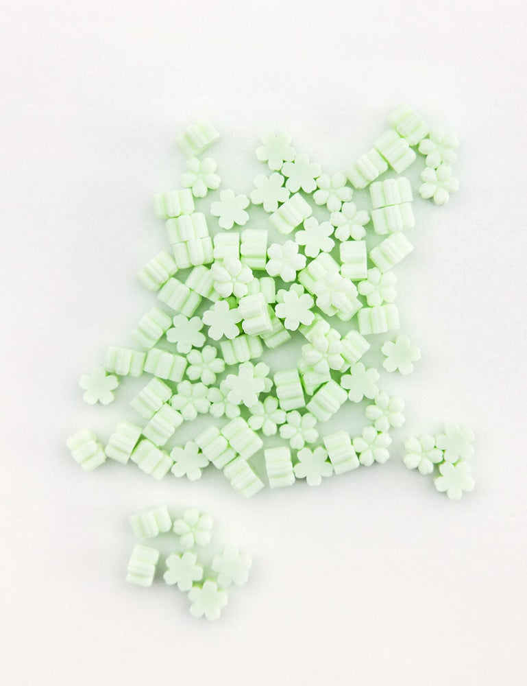 Wax Seal Beads- Tea Green Bespoke Letterpress 