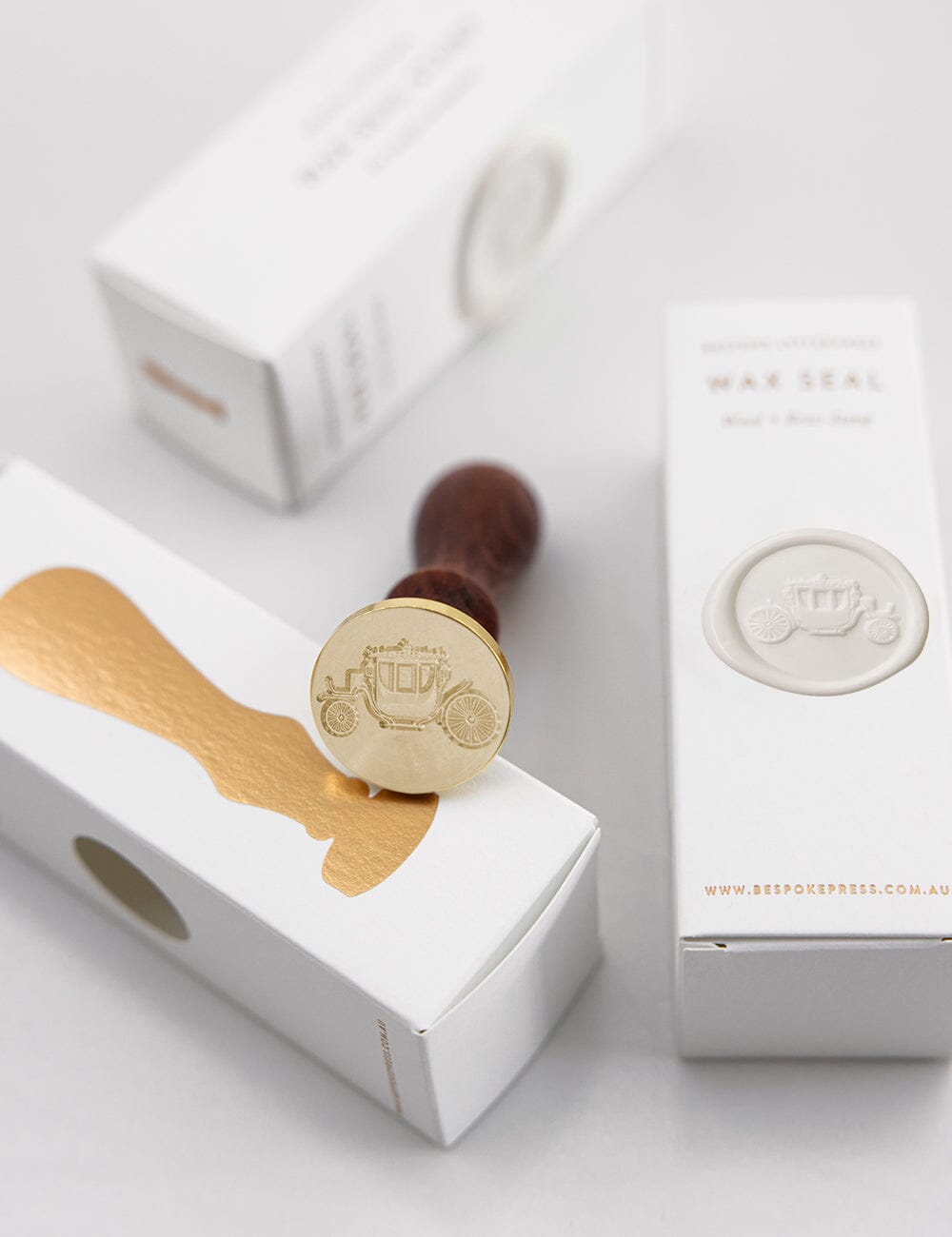 Wax Seal Stamp - Carriage Wax Seal Bespoke Letterpress