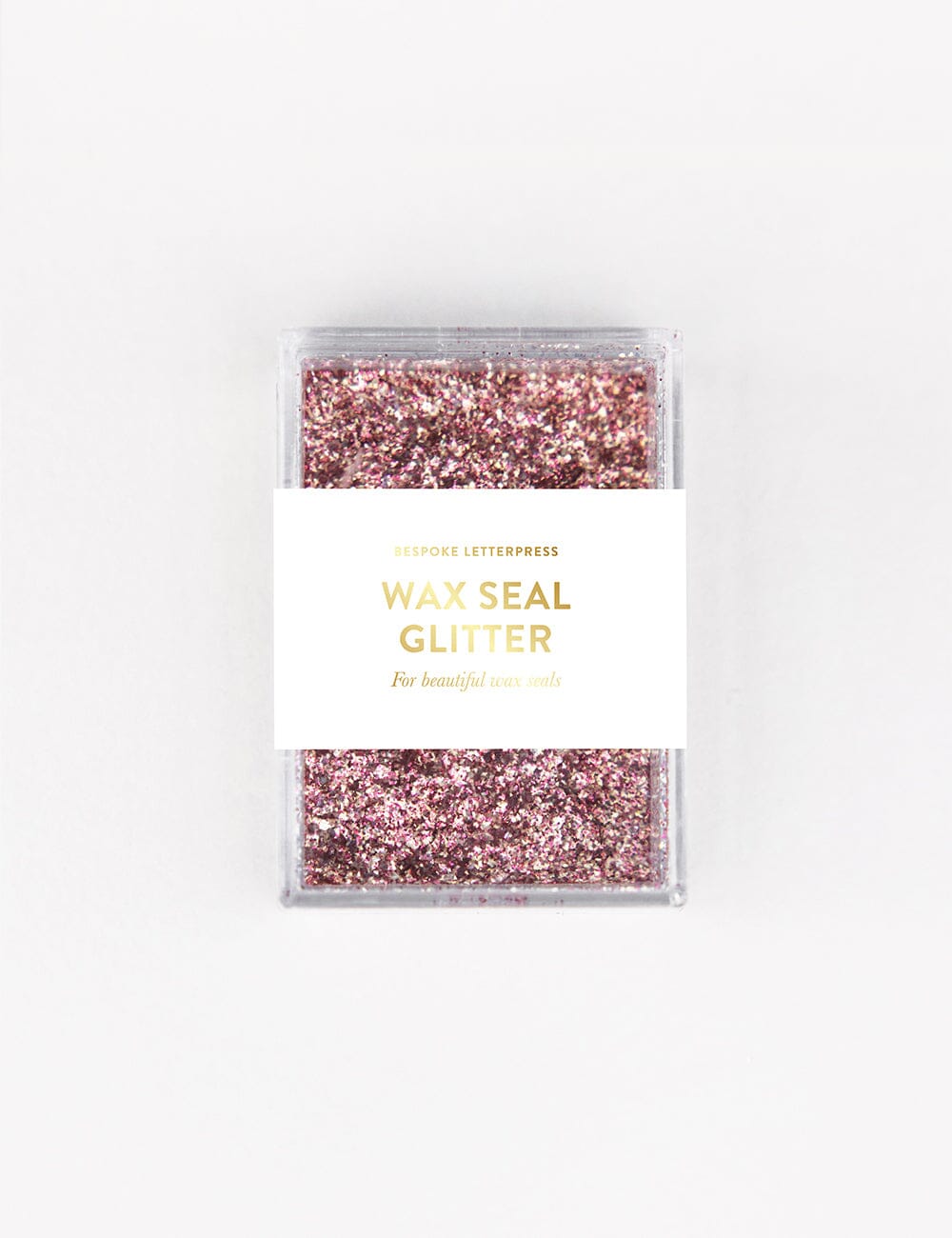 Wax Seal Glitter- Rose Gold Wax accessories Bespoke Letterpress