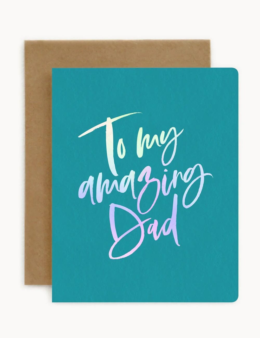 To My Amazing Dad Greeting Card Greeting Cards Bespoke Letterpress