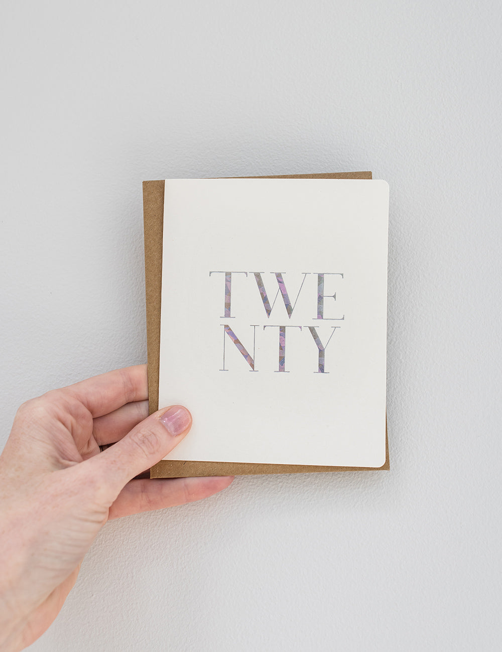 Twenty (20) Greeting Cards Bespoke Letterpress