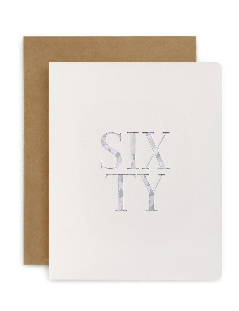 Sixty (60) Greeting Card