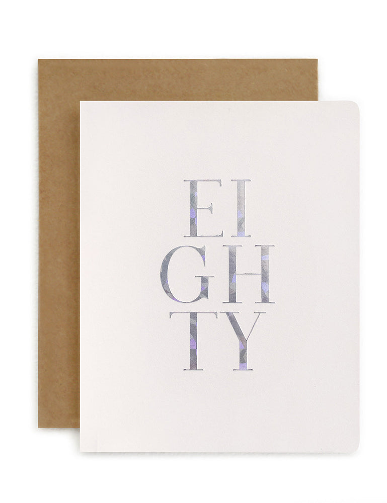 Eighty (80) Greeting Cards Bespoke Letterpress 