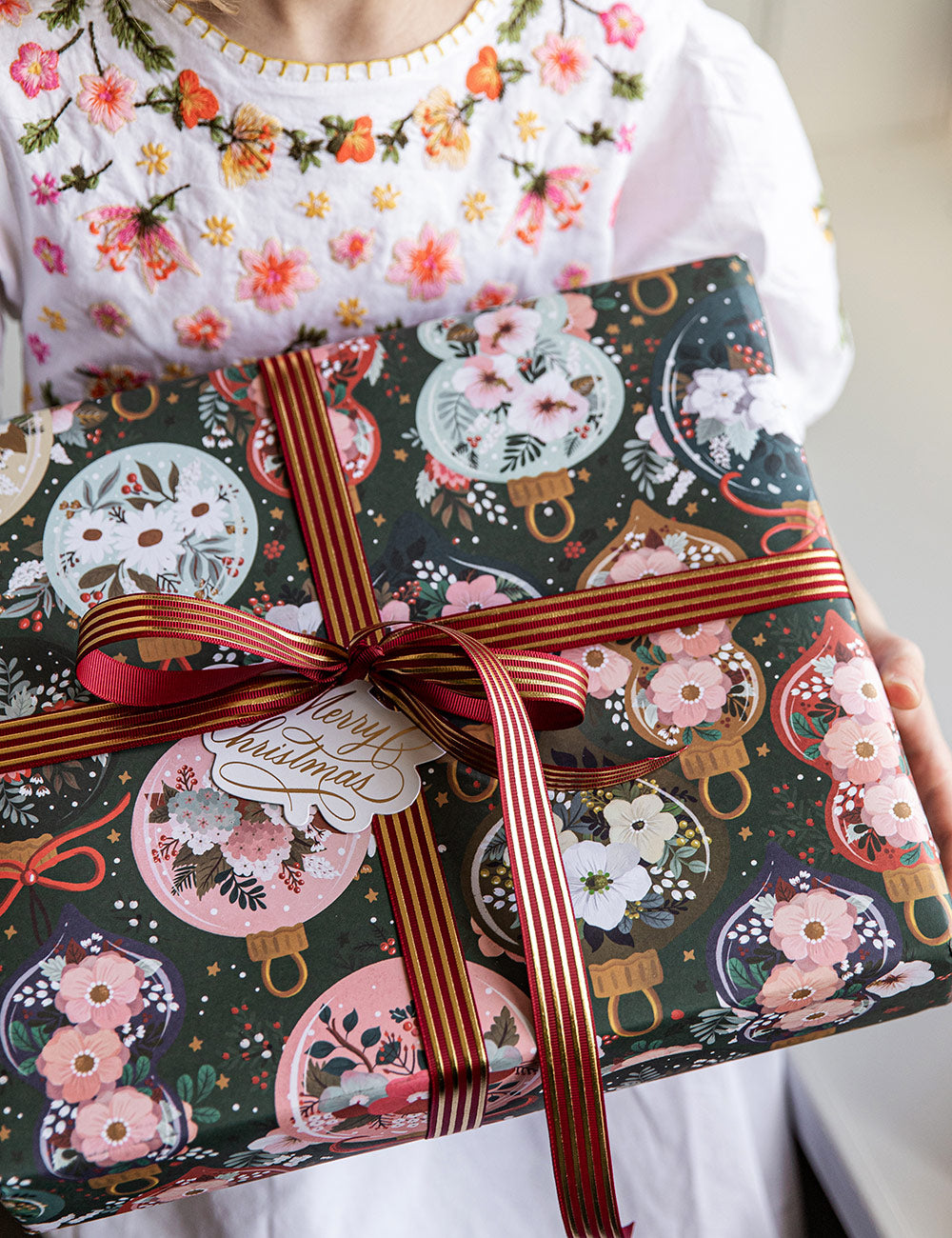 6pk Gift Tags Merry Christmas