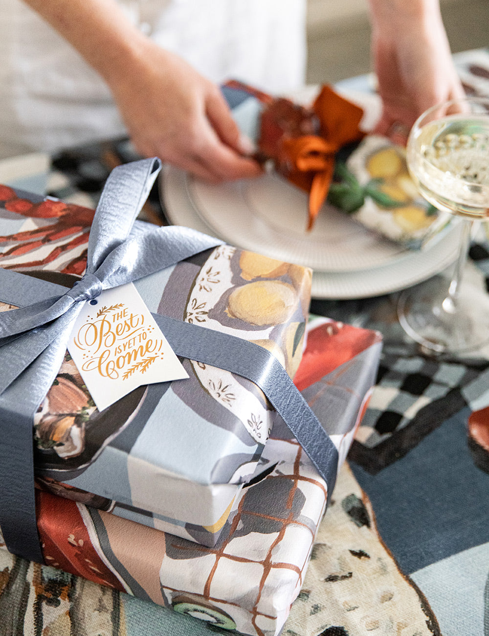 6pk Christmas Gift Tags The best is yet to come