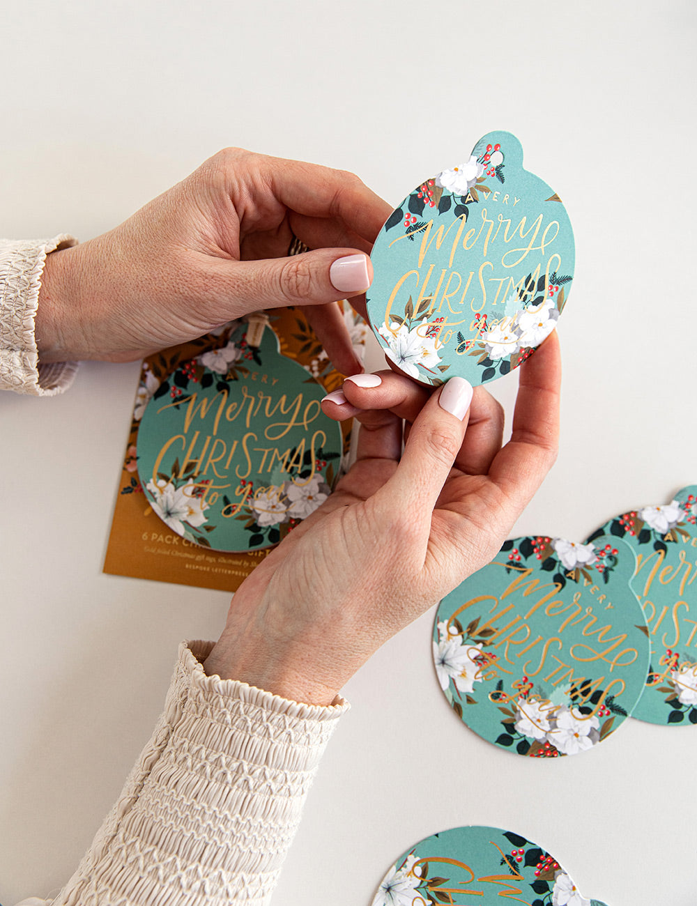6pk Christmas Gift Tags A very Merry Christmas to you