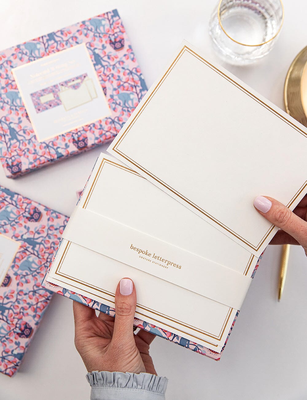 Monkeys & Lemons Notecard Boxset Notecards Bespoke Letterpress