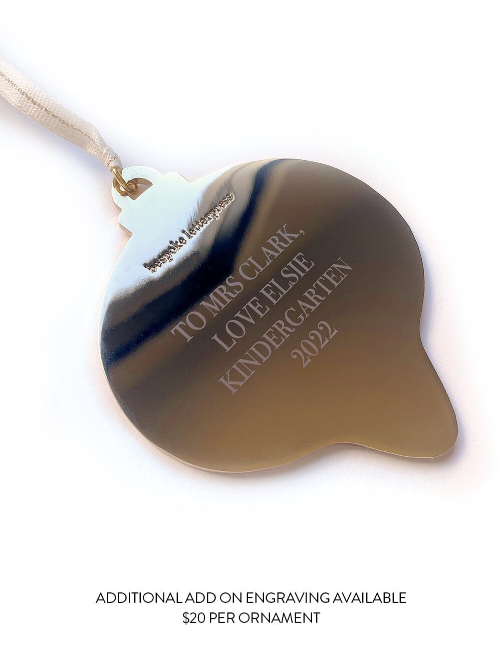 Fine Enamel Christmas Ornament - Rocking Horse