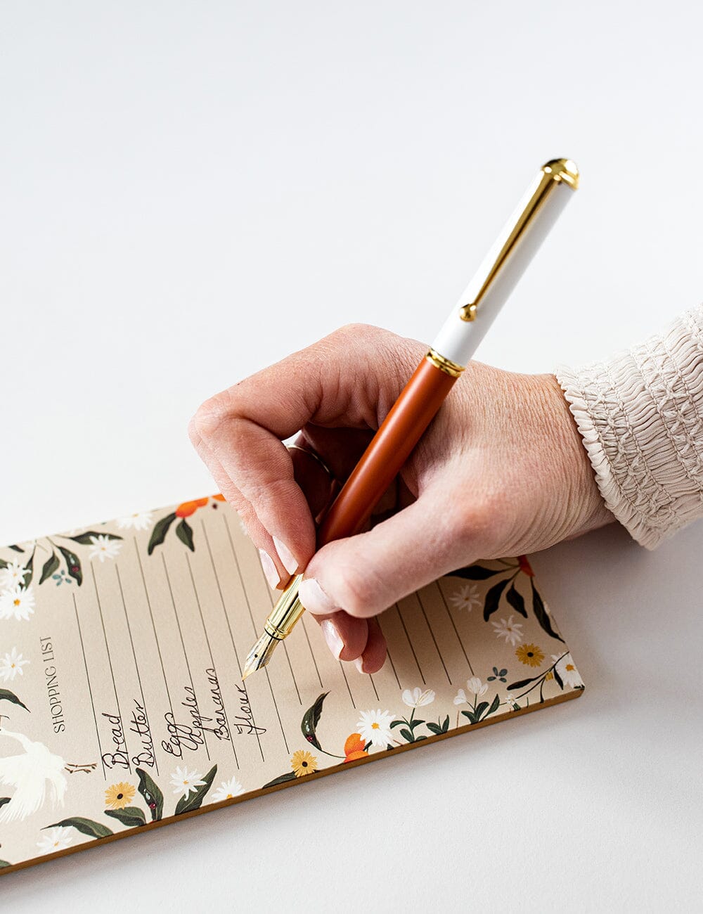 Rust Fountain Pen (Boxed) Desktop Stationery Bespoke Letterpress