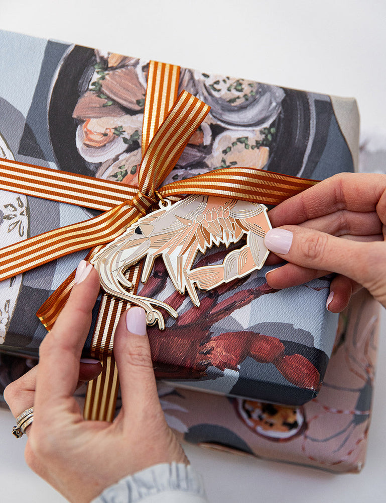 Summer Picnic / Crab & Squid 6pk Gift Wrap Gift Wrap Bespoke Letterpress 