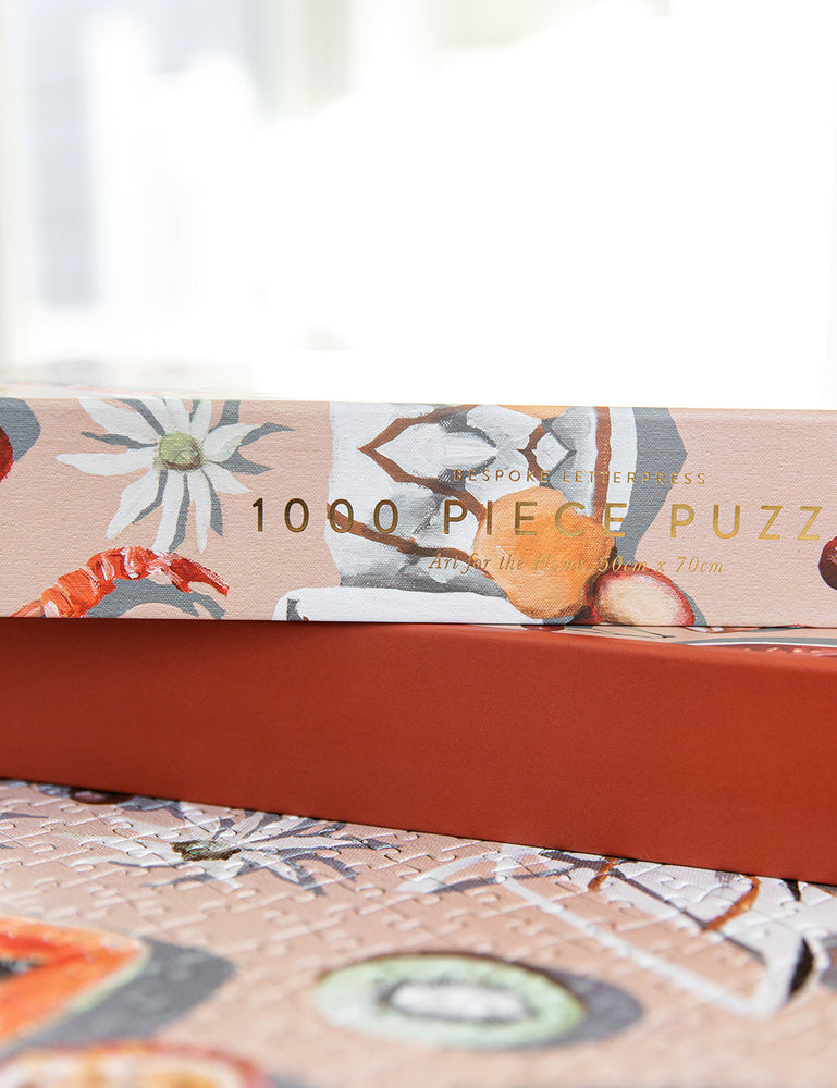 The Summer Picnic 1000pc Puzzle puzzle Bespoke Letterpress 