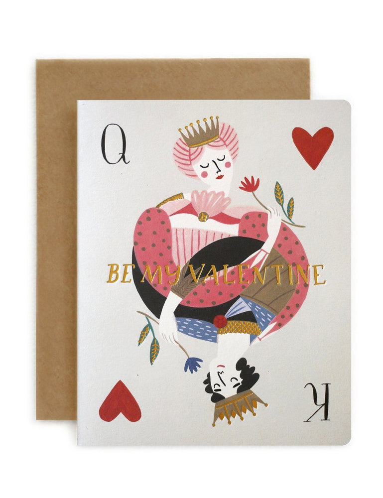 Be My Valentine Greeting Cards Bespoke Letterpress 