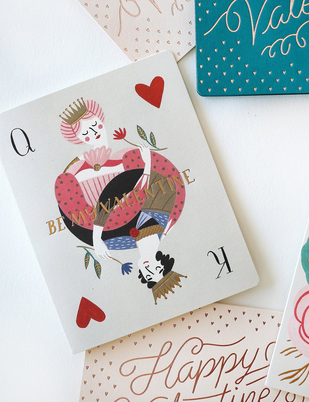 Be My Valentine Greeting Cards Bespoke Letterpress