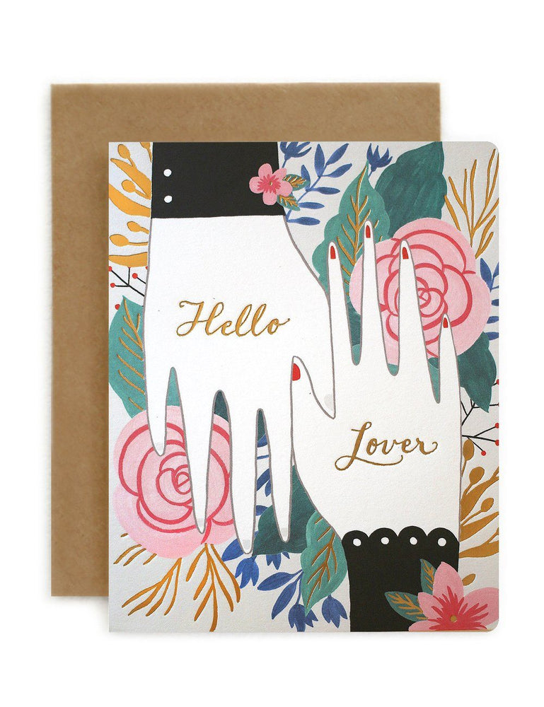Hello Lover Greeting Cards Bespoke Letterpress 