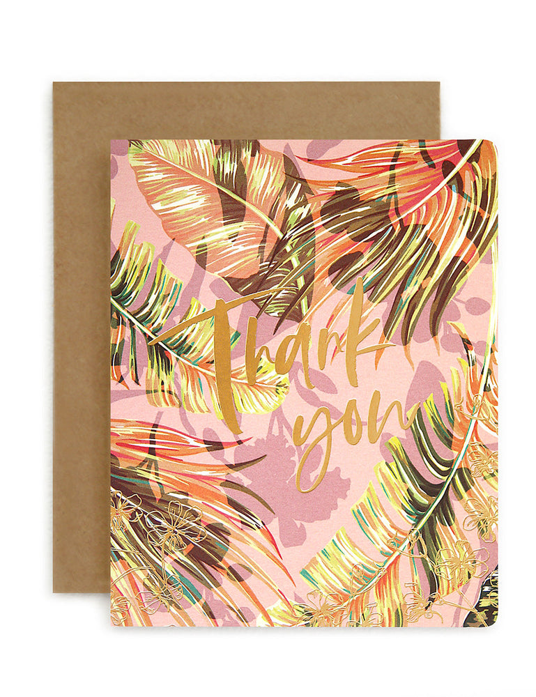 Jungle 'Thank You' Greeting Card