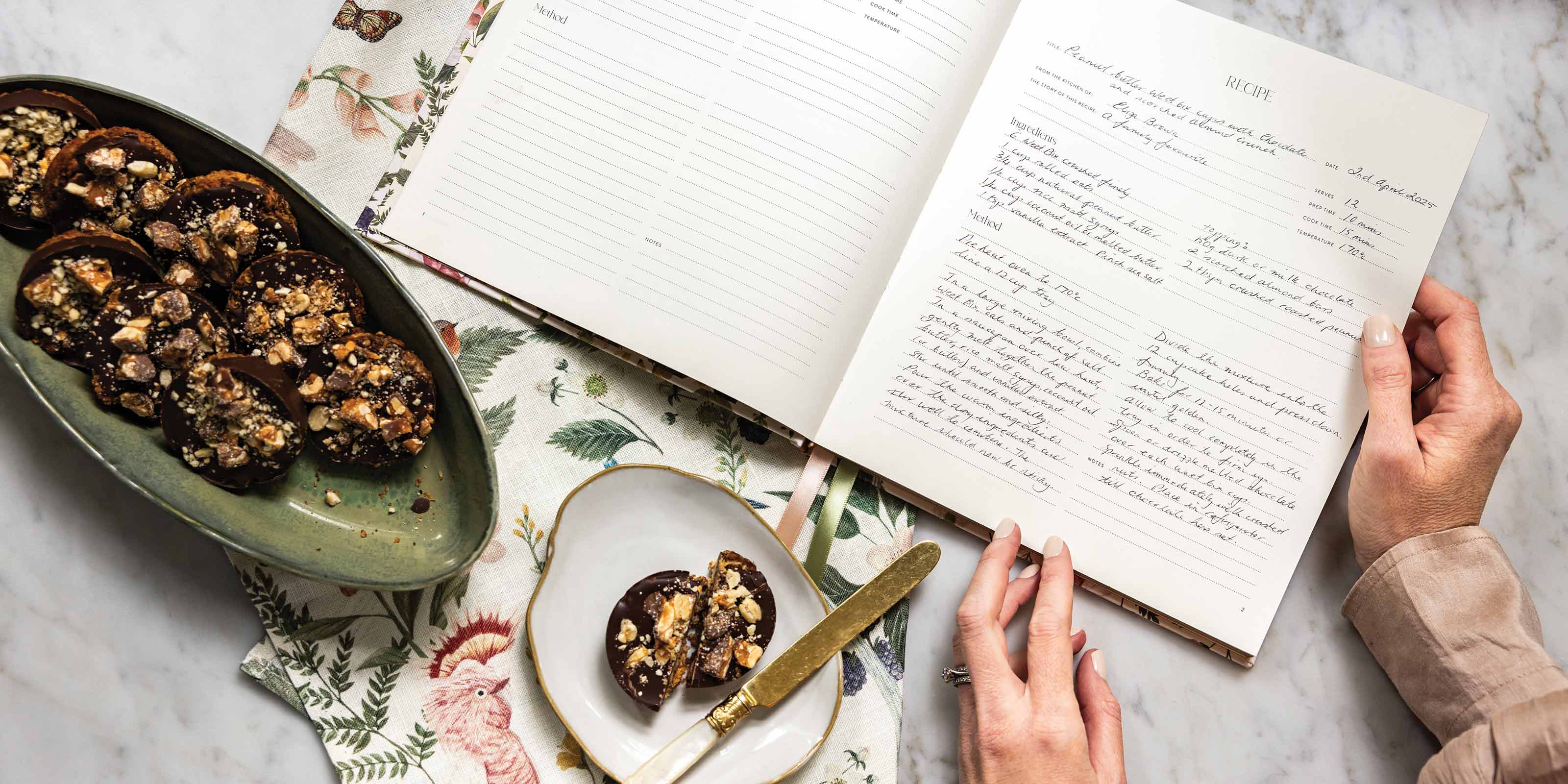 Peanut Butter Weet-Bix Cups with Chocolate & Scorched Almond Crunch