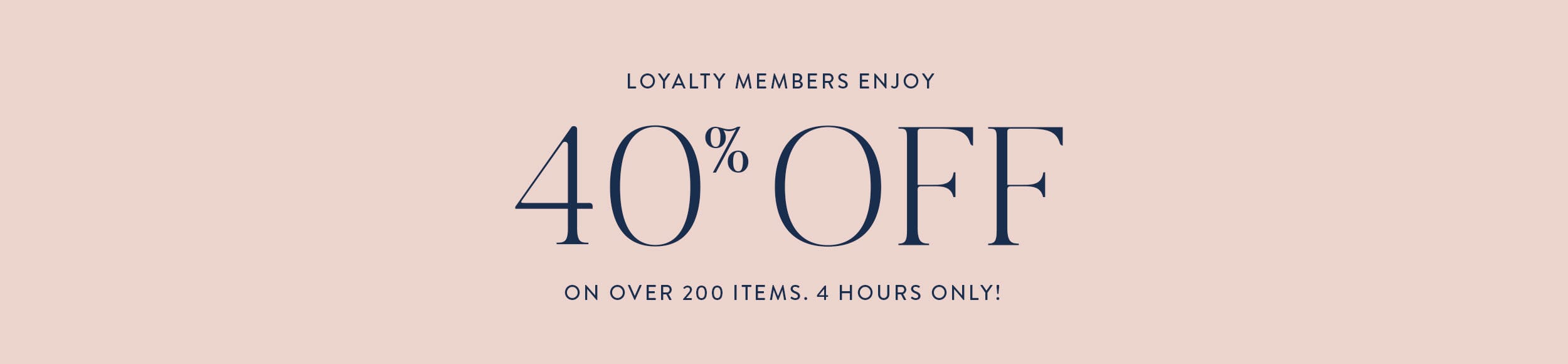 Loyalty 40% Ribbon