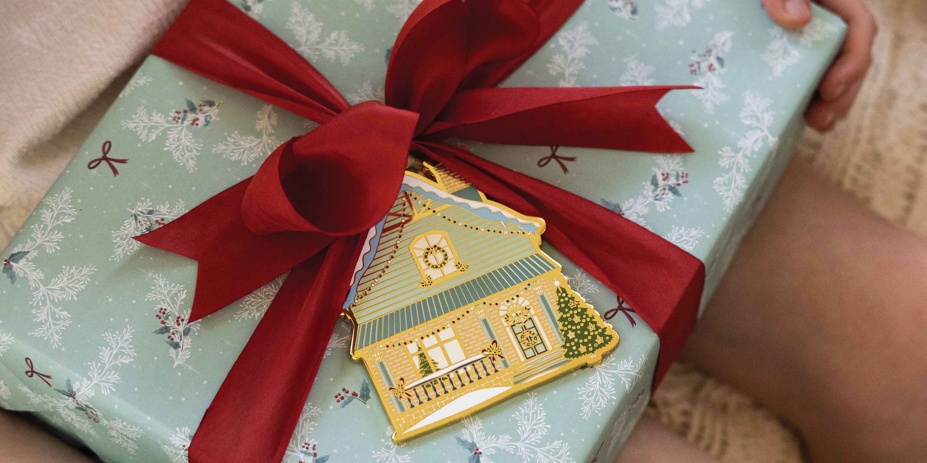 Christmas Enamel Ornaments