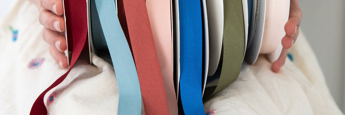 Cotton Ribbon for Gift Wrapping | Bespoke Letterpress