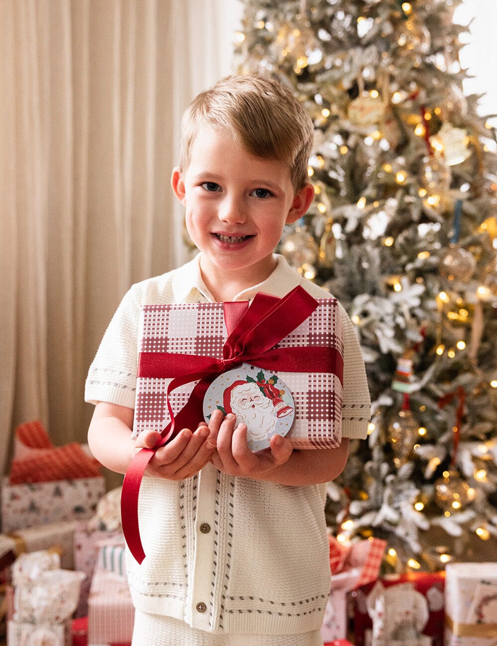 12 Pack Bauble Gift Tag - Season of Joy