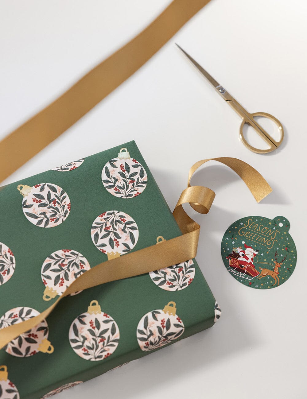 12 Pack Bauble Gift Tag - Season of Joy