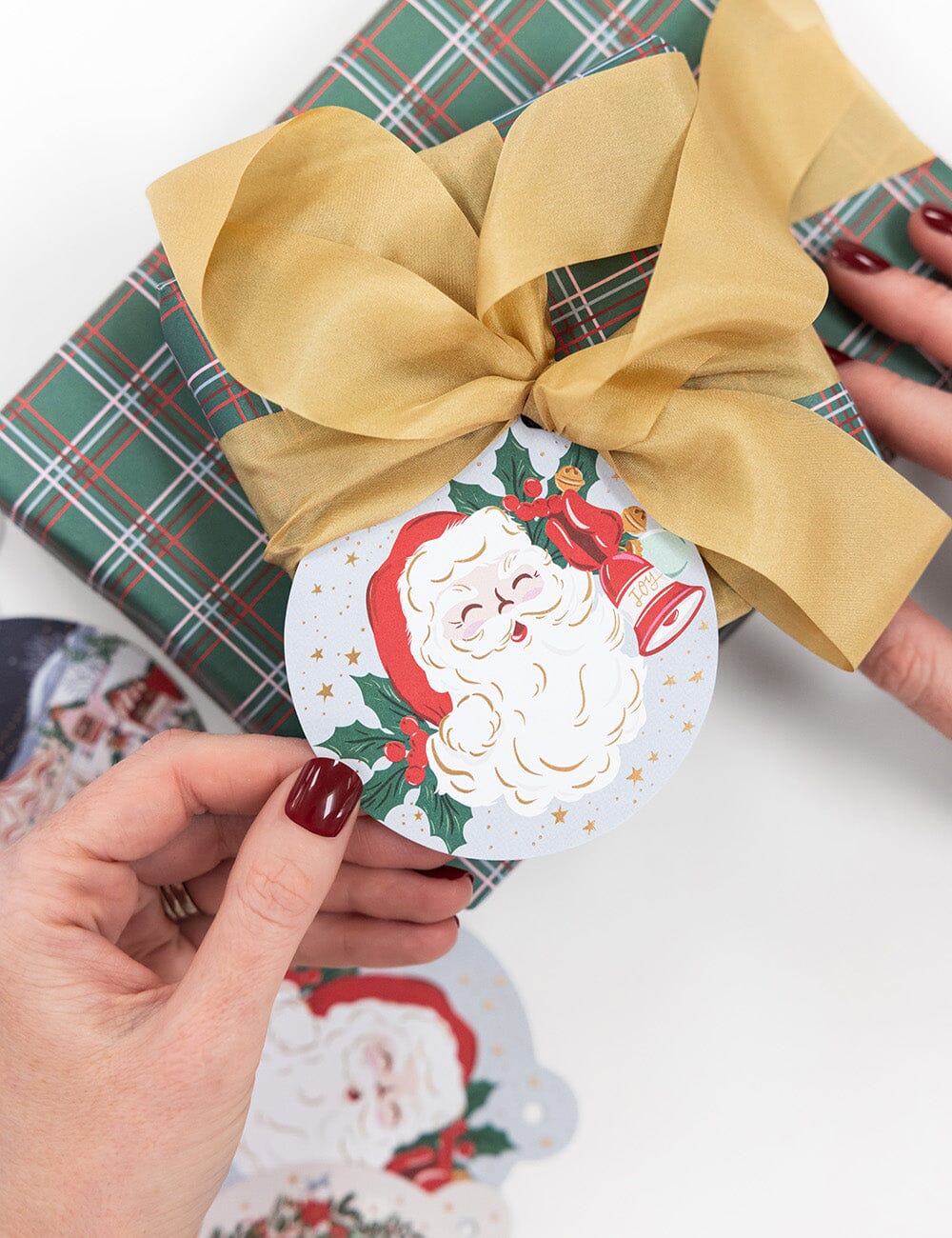 12 Pack Bauble Gift Tag - Season of Joy