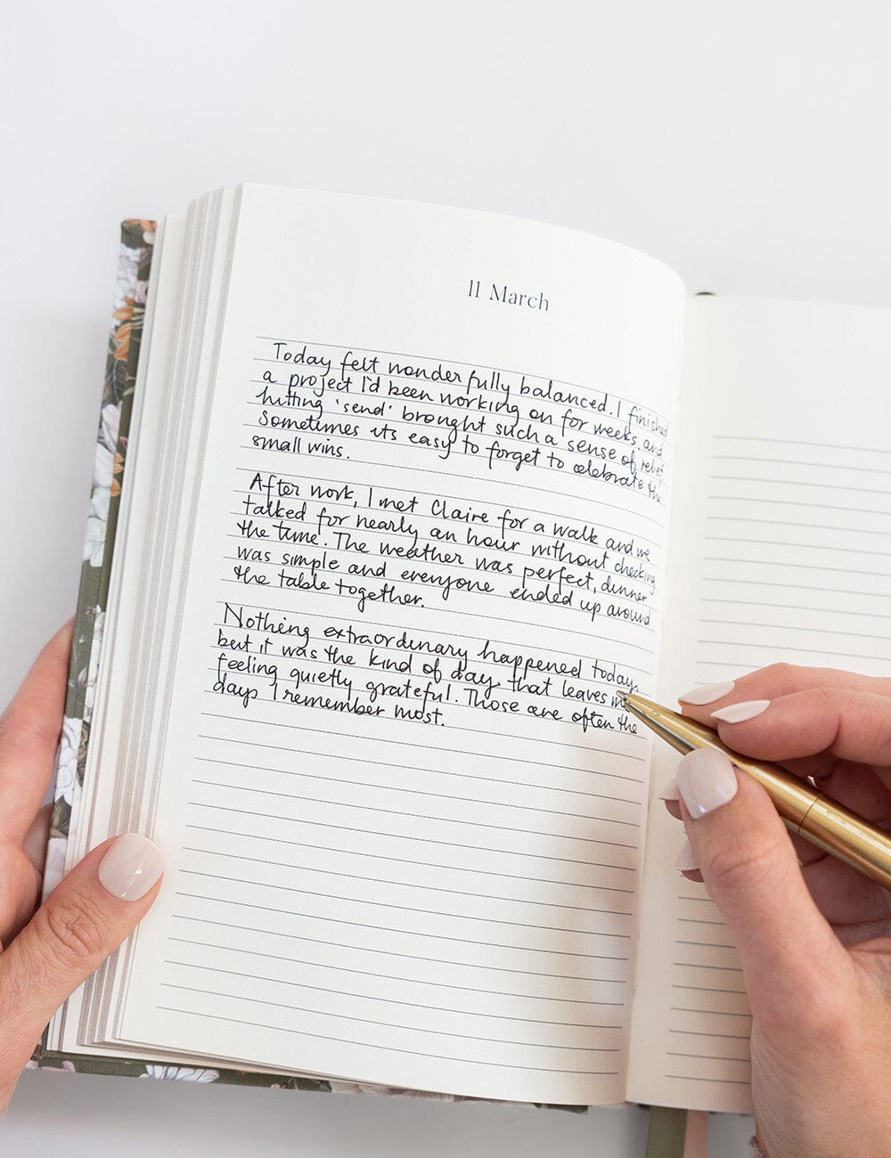 Vintage Botanicals 1 Year Journal