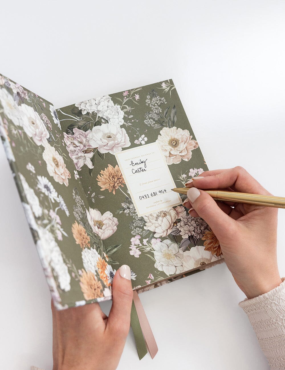 Vintage Botanicals 1 Year Journal