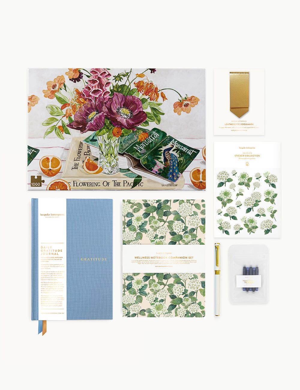 Hamper Gift Set - Wellness Gift Sets Bespoke Letterpress 